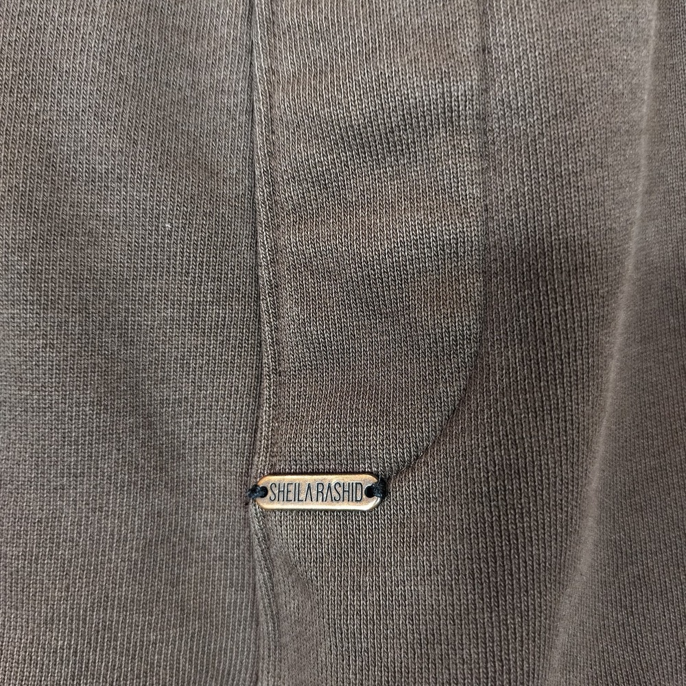 Sheila Rashid Sweatpants Heavy Fleece Drawstring Rib Knit Cuff - Picture 6 of 10